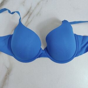 B.tempt'd by Wacoal 953201 Blue Lightly Lined T-shirt Bra, Sz 36D